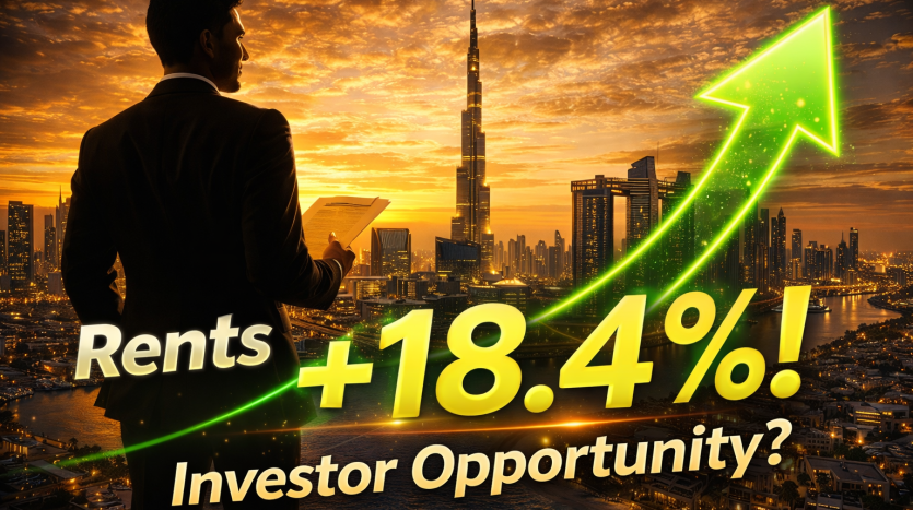 Dubai Rents Just Jumped 18.4% — And This Is Actually Great News for Investors in 2026