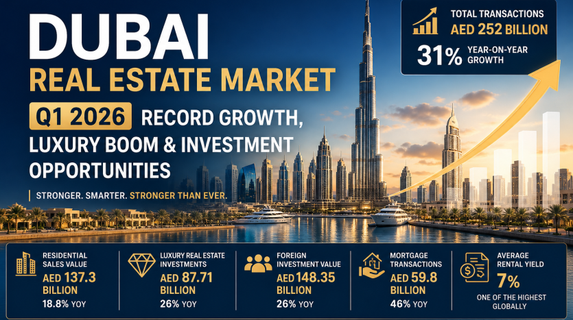 Dubai Real Estate Market Q1 2026